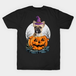 Funny French Bulldog Dog Halloween Costume for Dog Lover Gifts T-Shirt